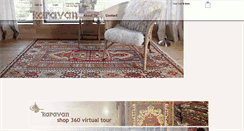 Desktop Screenshot of karavancarpet.com